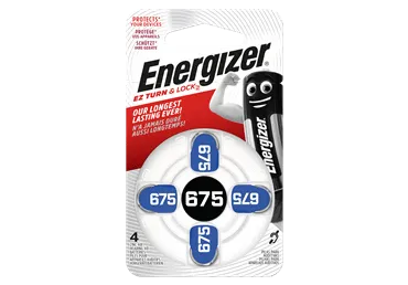 Bater.ENERGIZER 675 1.45V 620mAh 4gab.