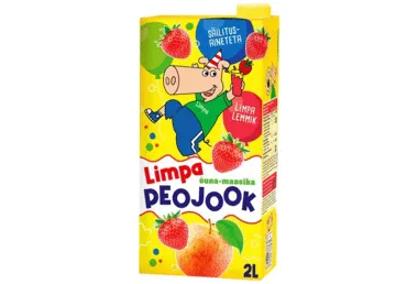 Peojook õuna-maasika LIMPA 2L tetra
