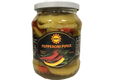 Pepperoni pipar 720 ml, MINU, 630 g neto