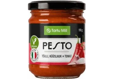 Pesto tšilli.küüsl.tomat TARTU MILL 190g