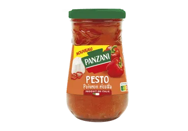 Pestokaste paprika ja Ricotta, PANZANI, 190 g