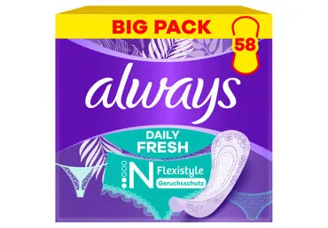 Pesukaitsmed ALWAYS Flexi Style 58tk