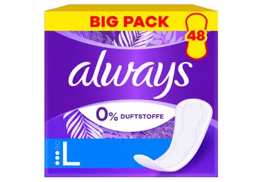 Pesukaitsmed ALWAYS Long 0% 48tk