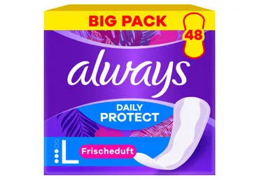 Ikdienas ieliktnīši ALWAYS Long, Fresh Scent, 48 gab.