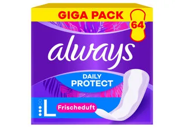 Pesukaitsmed ALWAYS Long Fresh Scent, 64tk