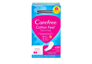 Pesukaitsmed CAREFREE Cotton extract20tk