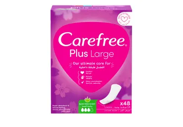Pesukaitsmed CAREFREE Plus Aloe L 48tk