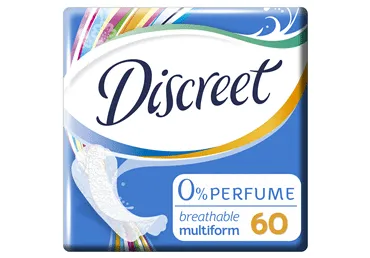 Ikdienas ieliktnīši DISCREET Air, 60 gab.