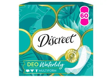 Hig.ieliktnīši Discreet Deo Waterlily 60gb