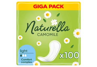 Pesukaitsmed NATURELLA light Camom.100tk
