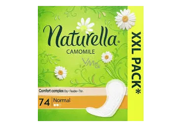 Pesukaitsm.NATURELLA CamomileNormal 74tk
