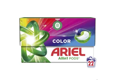 Geelkapslid ARIEL Color, 22 pesukorda