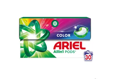 Geelkapslid Color, ARIEL, 30 tk