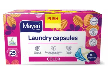 Pesukapslid MAYERI All Care Color 25tk