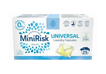 Pesukapslid MINIRISK Universal 25tk