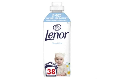 Veļas mīkstinātājs LENOR Sensitive, 38 mazgāšanas reizēm, 798ml
