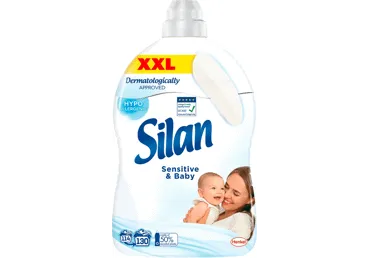 Veļas mīkstinātājs SILAN Sensitive 130m.r.2,86L