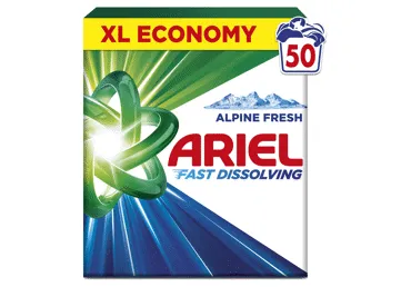 Pesupulber ARIEL AlpineFresh 50pk 2.75kg