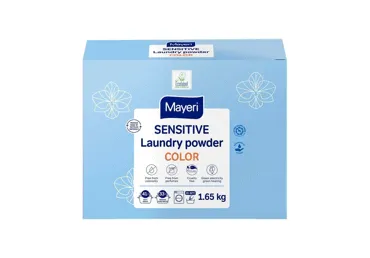 Veļas pulveris MAYERI Sensitive Color 33-41m.r.1,65kg