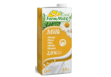 Piens FARM MILK 2% UHT 1l