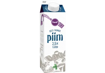 Piim FARMI, 2,5%, 1L