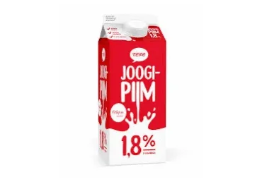Piim TERE D-vitamiiniga 1,8%,1,5L PP