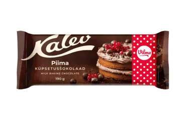 Piima küpsetusšokolaad VILMA 190g