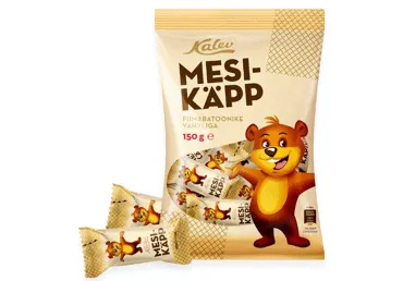 Piimabatoonike vahvl. MesikäppKALEV 150g