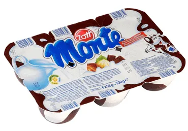 Piimadessert ZOTT Monte šok&pähkl.,55g 1tk