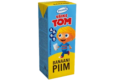 Piimajook VÄIKE TOM UHT banaani&vit200ml
