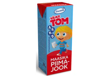 Piimajook VÄIKE TOM UHT maasika,200ml