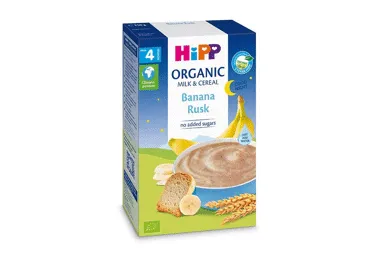 Piimapuder Banaani-kuiviku HIPP 250g 4k