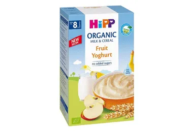 Piimapud.puuvilja-jogurtiga HIPP 250g,8k