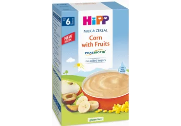 Piimapudrupul.maisi-puuvil.HIPP 250g 6k