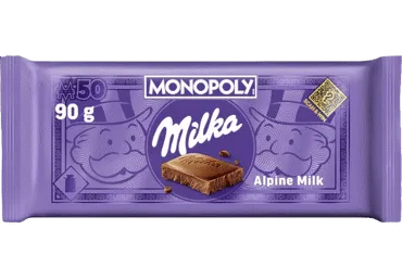 Piimašokolaad Alpine Milk MILKA 90g
