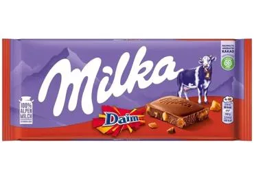 Piimašokolaad Daim, MILKA, 90g