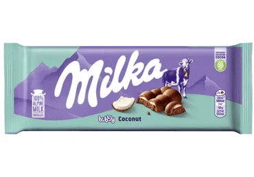 Piimašokolaad kookosega Bubbly MILKA 97g