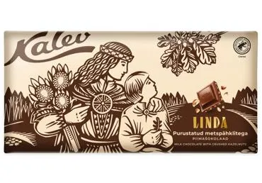 Piimašokolaad metspähk.Linda KALEV 270g