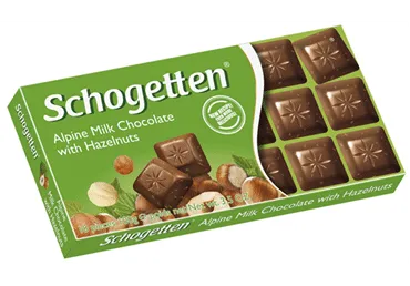 Šokolāde SCHOGETTEN piena ar riekstiem 100g