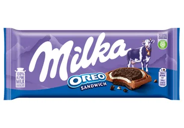 Piena šokolāde MILKA Oreo Cookies  92g