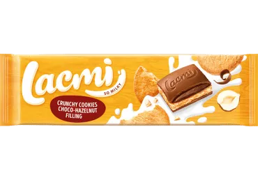 Piena šokolāde LACMI ar riekstu cepumu pildījumu 265g