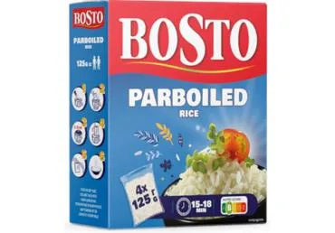 Pikateral. hautatud riis BOSTO 4x125g