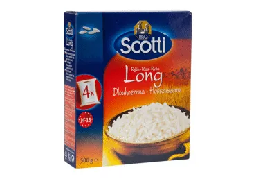 Pikateraline riis RISO SCOTTI 4x125g