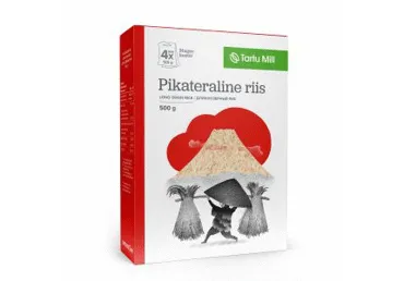 Pikateraline riis TARTU MILL 4x 125g