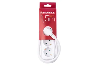 Pikendusjuhe HENSKE maandusega,3P,1.5m