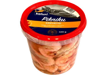 Pikniku krevetid soolvees KALURI 400g