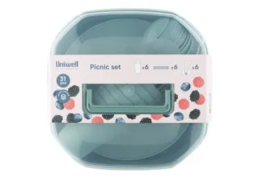 Piknikukomplekt UNIWELL 6le