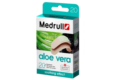Plaaster Aloe Vera, MEDRULL, 20 tk