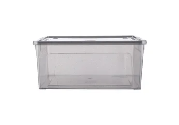 Plastmasas mantu uzglabāšanas kaste ar vāku 18L