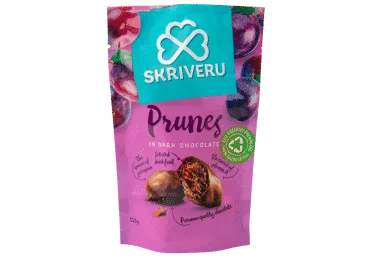 Ploomid tumedas šokolaadis SKRIVERU 110g